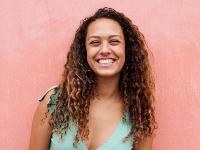 lentes de contacto dentes - resultado